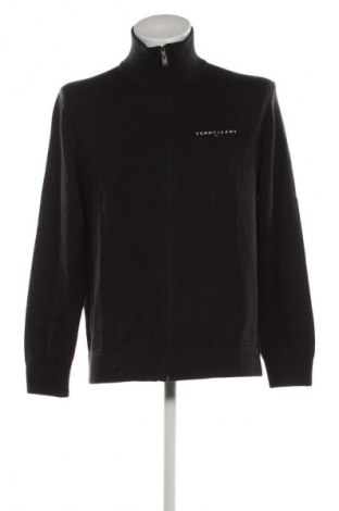 Herren Strickjacke Tommy Jeans, Größe XL, Farbe Schwarz, Preis € 124,99