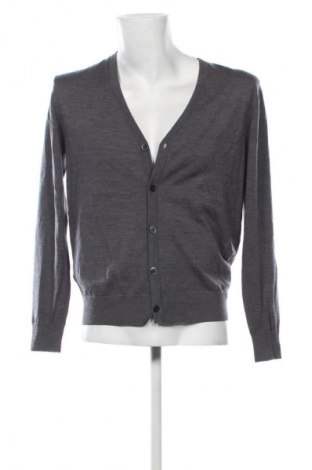 Jachetă tricotată de bărbați Uniqlo, Mărime M, Culoare Gri, Preț 77,99 Lei