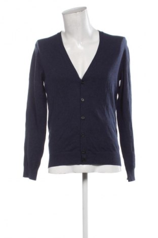 Jachetă tricotată de bărbați WE, Mărime M, Culoare Albastru, Preț 19,99 Lei