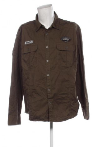 Herrenhemd Brandit, Größe 4XL, Farbe Grün, Preis 13,99 €
