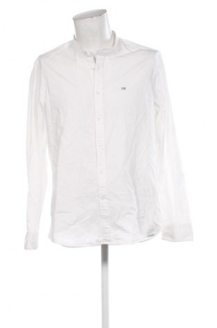 Herrenhemd Calvin Klein, Größe XL, Farbe Weiß, Preis 36,99 €