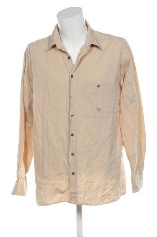Herrenhemd Camel, Größe L, Farbe Beige, Preis 11,99 €