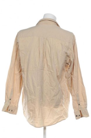 Herrenhemd Camel, Größe L, Farbe Beige, Preis 11,99 €