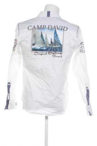 Herrenhemd Camp David, Größe M, Farbe Weiß, Preis 24,99 €