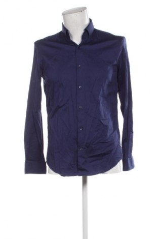 Herrenhemd Dressmann, Größe M, Farbe Blau, Preis 16,99 €