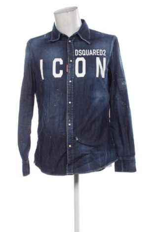 Herrenhemd Dsquared2, Größe L, Farbe Blau, Preis 324,99 €