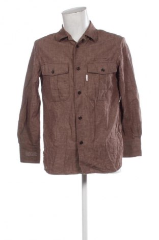 Herrenhemd G-Star Raw, Größe S, Farbe Braun, Preis 23,99 €