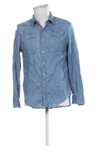 Herrenhemd G-Star Raw, Größe M, Farbe Blau, Preis 32,99 €