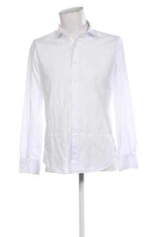 Herrenhemd Glanshirt, Größe M, Farbe Weiß, Preis € 34,38