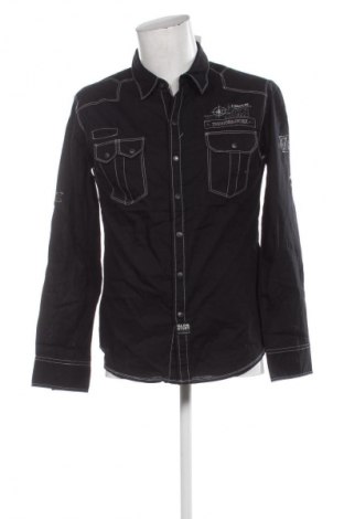 Herrenhemd Glo Story, Größe L, Farbe Schwarz, Preis 16,16 €