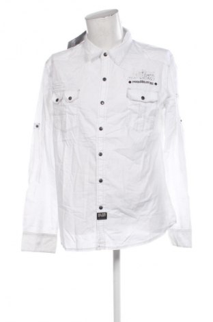 Herrenhemd Glo Story, Größe XXL, Farbe Weiß, Preis 22,23 €