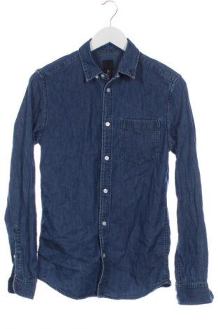Cămașă de bărbați H&M, Mărime XS, Culoare Albastru, Preț 45,00 Lei