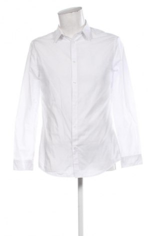 Herrenhemd H&M, Größe M, Farbe Weiß, Preis 14,99 €