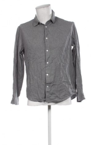 Herrenhemd H&M, Größe M, Farbe Grau, Preis 7,99 €