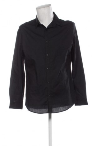 Мъжка риза H&M, Размер L, Цвят Черен, Цена 11,99 лв.