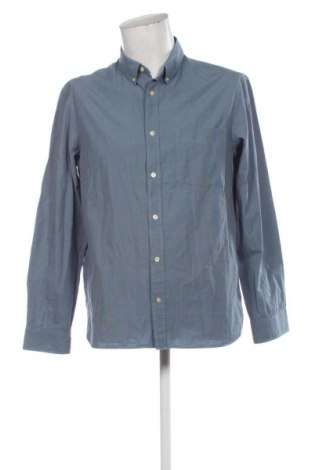 Herrenhemd H&M L.O.G.G., Größe L, Farbe Grau, Preis 12,99 €