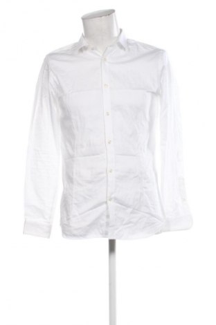 Herrenhemd Jack & Jones, Größe M, Farbe Weiß, Preis 43,99 €