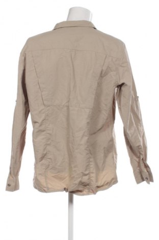 Ανδρικό πουκάμισο Jack Wolfskin, Μέγεθος XL, Χρώμα Καφέ, Τιμή 27,99 €