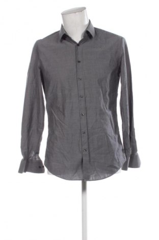 Herrenhemd Jake*s, Größe M, Farbe Grau, Preis 18,41 €