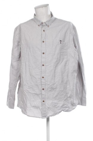 Herrenhemd Kiabi, Größe 4XL, Farbe Grau, Preis 10,99 €