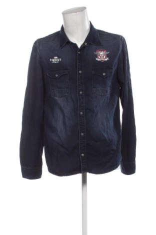 Herrenhemd Lee Cooper, Größe L, Farbe Blau, Preis 15,99 €