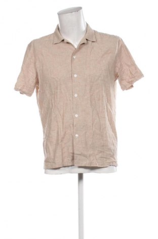 Cămașă de bărbați Lindbergh, Mărime L, Culoare Bej, Preț 241,99 Lei