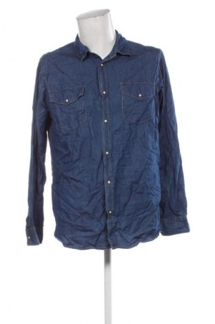 Cămașă de bărbați Livergy, Mărime L, Culoare Albastru, Preț 45,99 Lei
