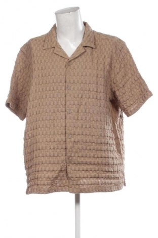Herrenhemd Only & Sons, Größe XXL, Farbe Beige, Preis € 24,99