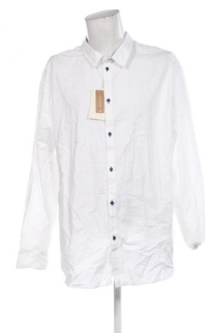 Cămașă de bărbați Pier One, Mărime 4XL, Culoare Alb, Preț 116,99 Lei