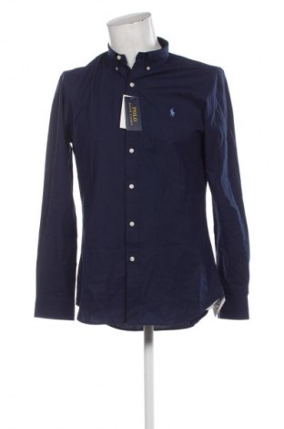 Herrenhemd Polo, Größe M, Farbe Blau, Preis € 78,99