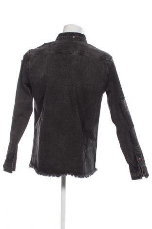 Cămașă de bărbați Rebel, Mărime L, Culoare Gri, Preț 105,99 Lei