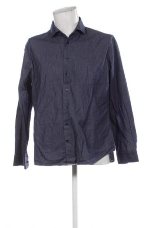 Herrenhemd Seidensticker, Größe L, Farbe Blau, Preis 12,99 €