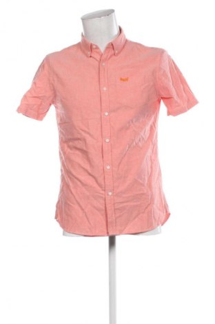 Pánska košeľa  Superdry, Veľkosť M, Farba Oranžová, Cena  21,95 €