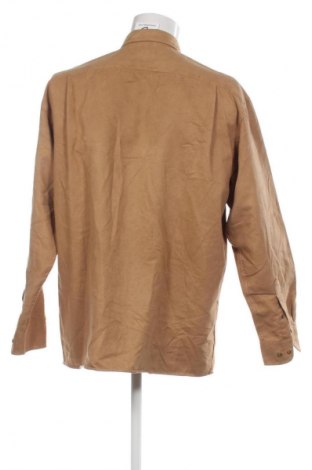 Herrenhemd TCM, Größe M, Farbe Braun, Preis 7,99 €