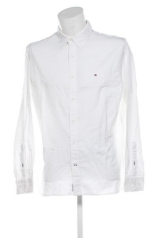 Męska koszula Tommy Hilfiger, Rozmiar XL, Kolor Biały, Cena 452,99 zł