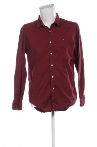 Cămașă de bărbați Tommy Hilfiger, Mărime XL, Culoare Roșu, Preț 146,99 Lei