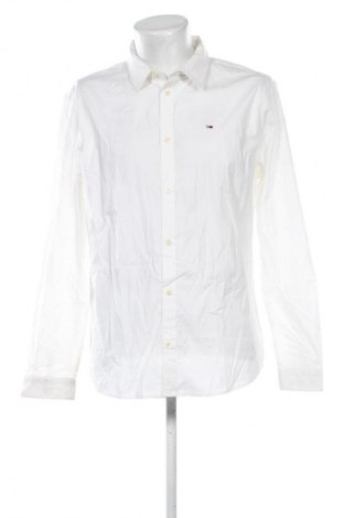 Ανδρικό πουκάμισο Tommy Jeans, Μέγεθος XL, Χρώμα Εκρού, Τιμή 67,99 €