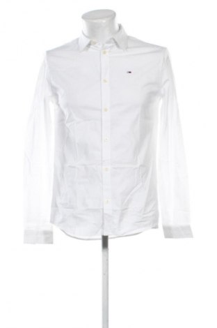 Ανδρικό πουκάμισο Tommy Jeans, Μέγεθος S, Χρώμα Λευκό, Τιμή 71,99 €