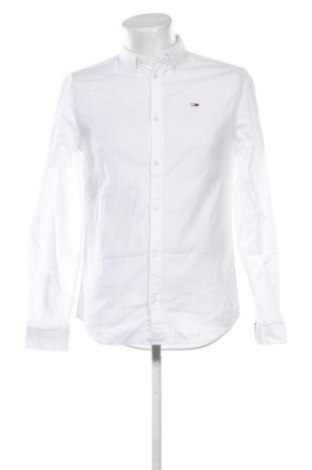 Męska koszula Tommy Jeans, Rozmiar S, Kolor Biały, Cena 221,99 zł