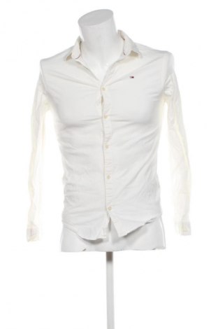 Cămașă de bărbați Tommy Jeans, Mărime S, Culoare Alb, Preț 119,99 Lei