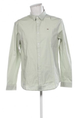 Herrenhemd Tommy Jeans, Größe XL, Farbe Grün, Preis € 75,99
