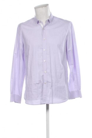 Herrenhemd Unbranded, Größe M, Farbe Lila, Preis 19,72 €