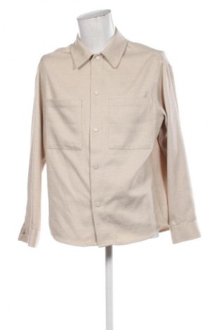 Cămașă de bărbați Zara, Mărime L, Culoare Bej, Preț 82,99 Lei