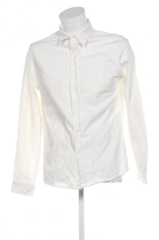 Herrenhemd Zara, Größe M, Farbe Ecru, Preis 10,99 €