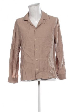 Herrenhemd Zara, Größe M, Farbe Beige, Preis 9,99 €