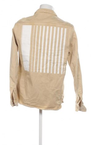 Herrenhemd Zara, Größe L, Farbe Beige, Preis 15,99 €