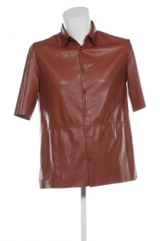 Herrenhemd Zara, Größe S, Farbe Braun, Preis 20,64 €