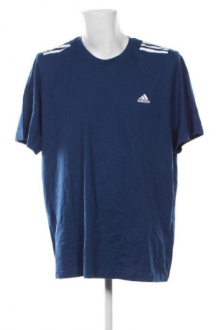 Tricou de bărbați Adidas, Mărime 3XL, Culoare Albastru, Preț 116,99 Lei