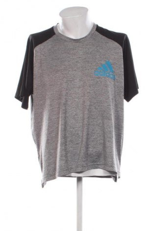 Tricou de bărbați Adidas, Mărime XXL, Culoare Gri, Preț 86,99 Lei