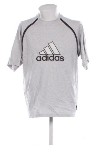 Herren Shirt Adidas, Größe M, Farbe Grau, Preis 23,99 €